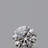 0.19 carat Round diamond F  IF Excellent