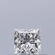 0.37 carat Princess diamond F VVS2 