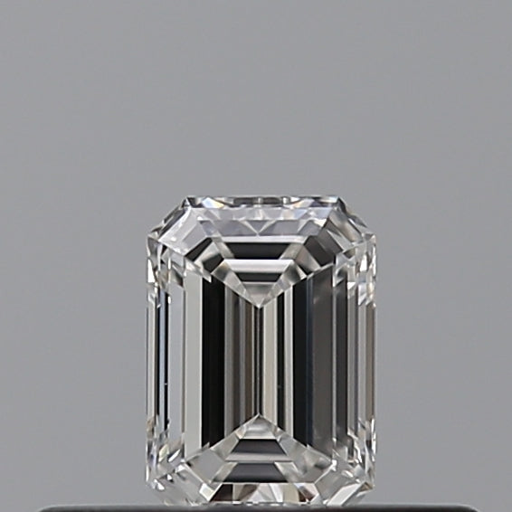 0.25 carat Emerald diamond F VVS2 