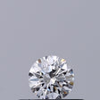 0.19 carat Round diamond E VVS2 Excellent