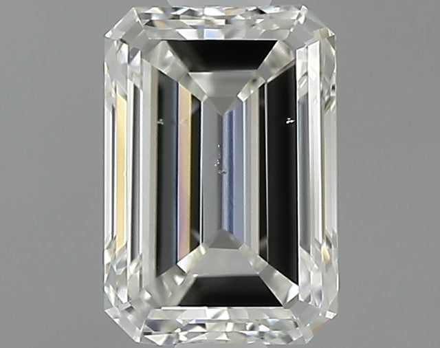 0.70 carat Emerald diamond I SI1 