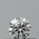 0.19 carat Round diamond E VVS2 Excellent
