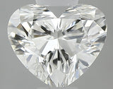 0.38 carat Heart diamond H IF 