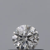 0.24 carat Round diamond E VVS2 Excellent
