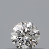 0.19 carat Round diamond E  VS1 Excellent