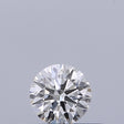 0.25 carat Round diamond E VVS1 Excellent