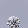 0.18 carat Round diamond E VVS2 Excellent