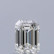 0.41 carat Emerald diamond F VVS2 VeryGood