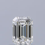 0.41 carat Emerald diamond F VVS2 VeryGood