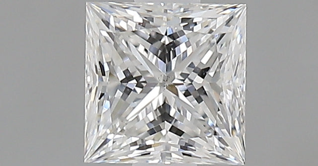 0.71 carat Princess diamond F SI1 