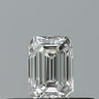 0.23 carat Emerald diamond F IF 