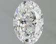0.70 carat Oval diamond D VVS2 