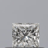 0.25 carat Princess diamond E VVS2 