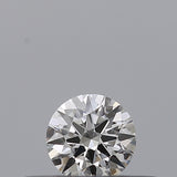 0.18 carat Round diamond D  VVS2 Excellent