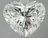 1.84 carat Heart diamond I SI1 