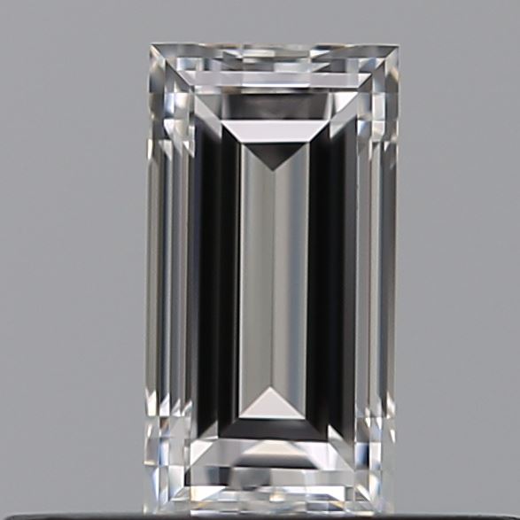 0.34 carat Baguette diamond E  VVS1