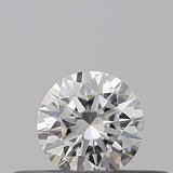 0.19 carat Round diamond F  VVS1 Excellent