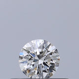 0.25 carat Round diamond E IF Excellent