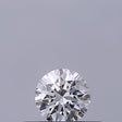 0.18 carat Round diamond E VVS1 Excellent
