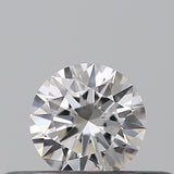 0.19 carat Round diamond F  IF Excellent