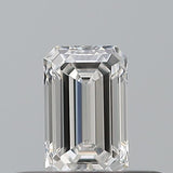 0.23 carat Emerald diamond F VVS2 