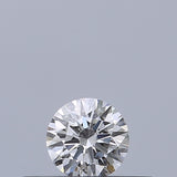 0.18 carat Round diamond D VVS1 Excellent