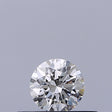 0.23 carat Round diamond F VVS2 Excellent
