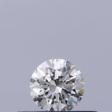 0.23 carat Round diamond F VVS2 Excellent