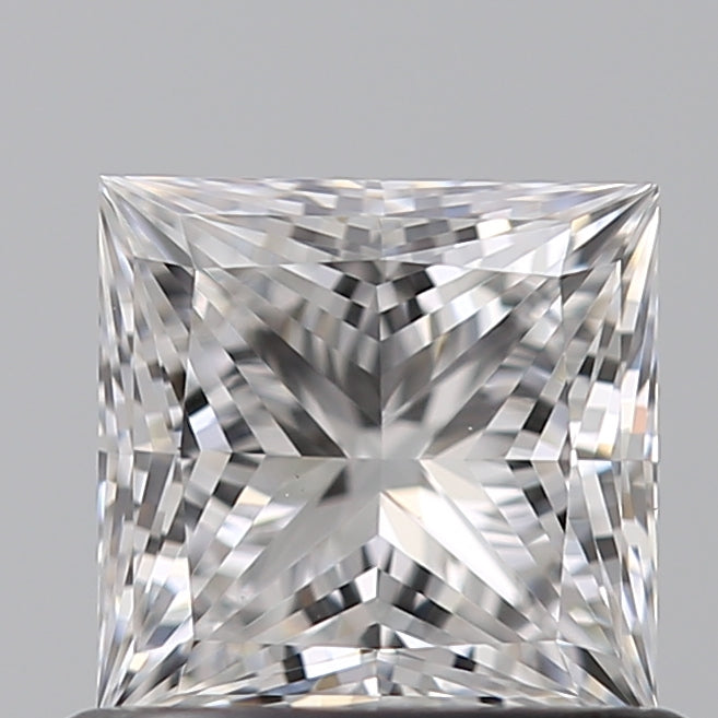 0.72 carat Princess diamond D  VVS2