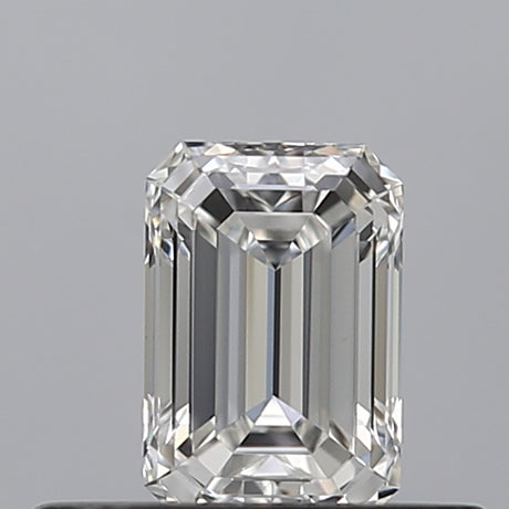 0.36 carat Emerald diamond E VVS1 