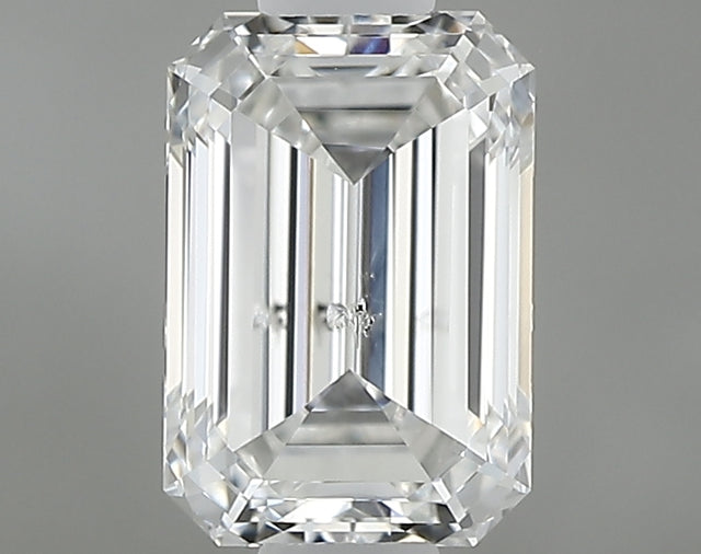 0.60 carat Emerald diamond F I1 