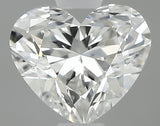 0.55 carat Heart diamond H VS1 