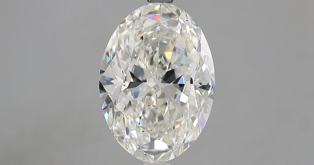 3.01 carat Oval diamond H SI1 
