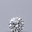 0.18 carat Round diamond E VVS2 Excellent