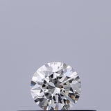 0.18 carat Round diamond F IF Excellent