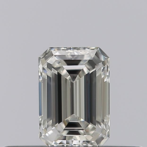 0.25 carat Emerald diamond F  VVS2