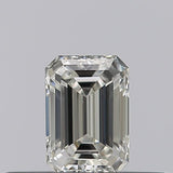 0.25 carat Emerald diamond F  VVS2