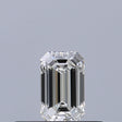 0.23 carat Emerald diamond F VVS1 