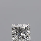 0.23 carat Princess diamond F VVS2 