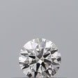 0.18 carat Round diamond E VVS2 Excellent
