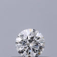 0.23 carat Round diamond E VS2 Excellent