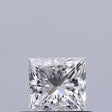 0.42 carat Princess diamond F VVS1 