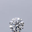 0.18 carat Round diamond E VVS2 Excellent