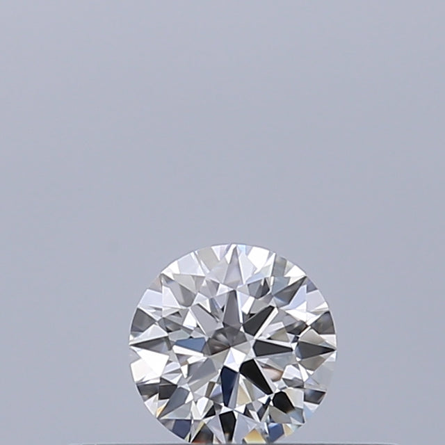 0.18 carat Round diamond E VVS2 Excellent