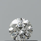 0.19 carat Round diamond H VVS1 Excellent