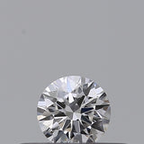 0.19 carat Round diamond D  VVS2 Excellent