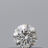 0.23 carat Round diamond E VVS1 Excellent