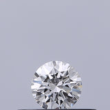 0.19 carat Round diamond E VVS2 Excellent