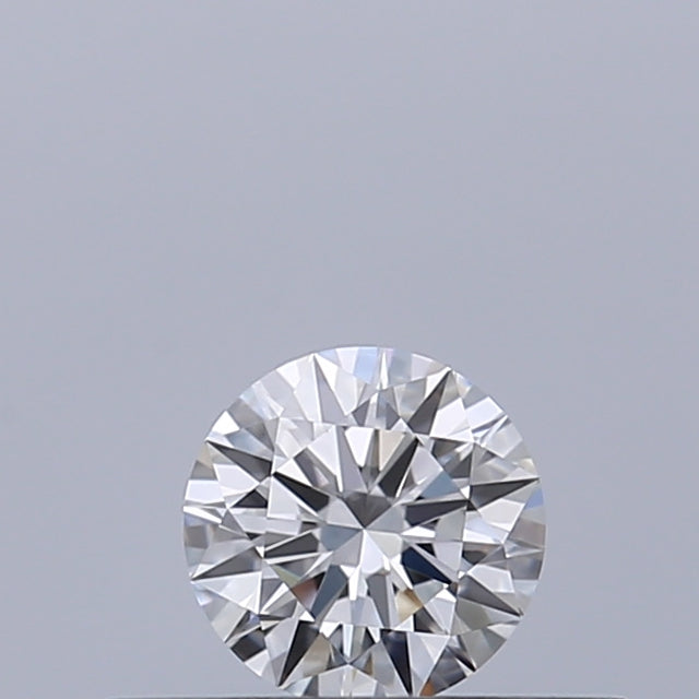 0.24 carat Round diamond E VVS2 Excellent