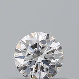 0.21 carat Round diamond D  VVS1 Excellent